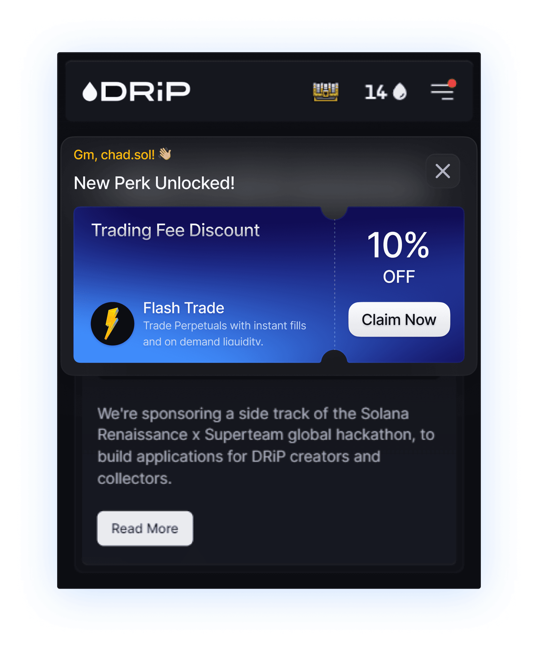 Stay in Control Frame